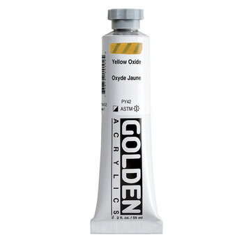 Golden Golden Heavy Body Acrylverf 60ml tube Serie 1 yellow oxide