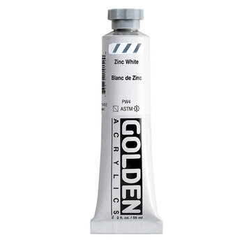 Golden Golden Heavy Body Acrylverf 60ml tube Serie 1 zinc white