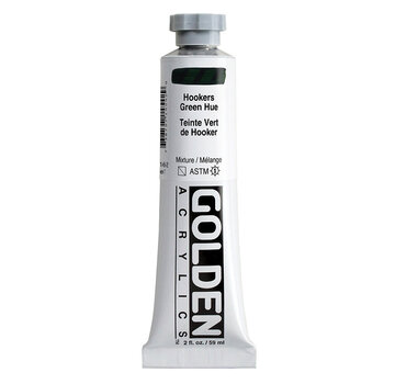 Golden Golden Heavy Body Acrylverf 60ml tube Serie 7 H hookers green hue