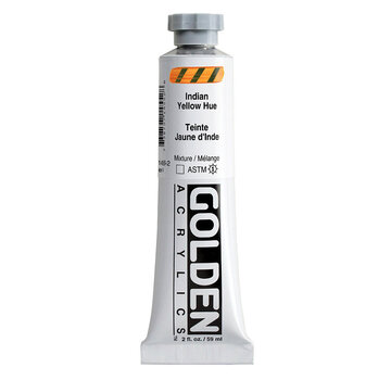 Golden Golden Heavy Body Acrylverf 60ml tube Serie 4 H indian yellow hue