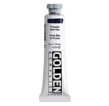 Golden Golden Heavy Body Acrylverf 60ml tube Serie 4 H prussian blue hue