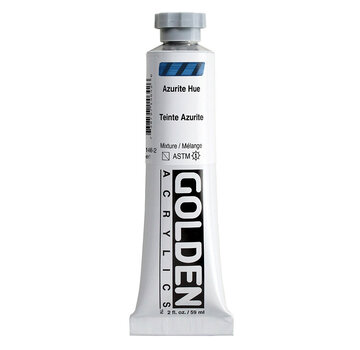 Golden Golden Heavy Body Acrylverf 60ml tube Serie 1 H azurite hue