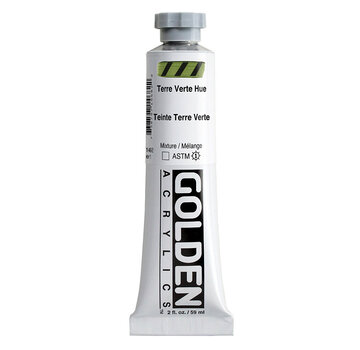 Golden Golden Heavy Body Acrylverf 60ml tube Serie 1 H terre verte hue