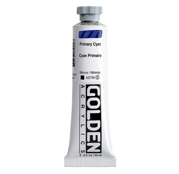 Golden Golden Heavy Body Acrylverf 60ml tube Serie 2 primary cyan