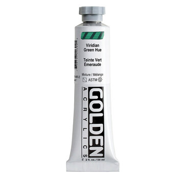 Golden Golden Heavy Body Acrylverf 60ml tube Serie 1 H viridan green hue