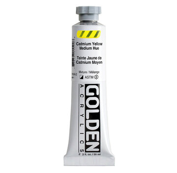Golden Golden Heavy Body Acrylverf 60ml tube Serie 4 cadmium yellow medium hue