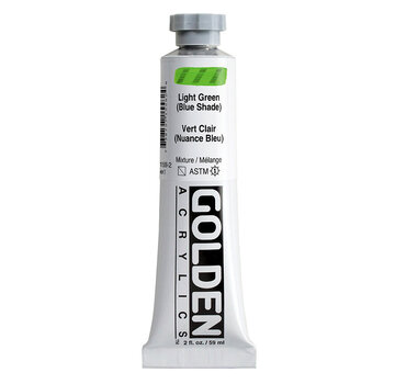 Golden Golden Heavy Body Acrylverf 60ml tube Serie 3 light green/blue shade