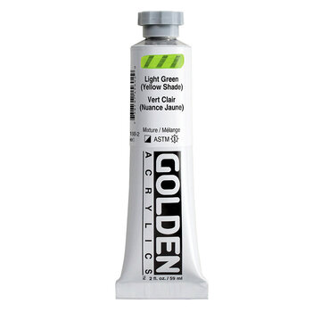 Golden Golden Heavy Body Acrylverf 60ml tube Serie 3 light green/yellow shade