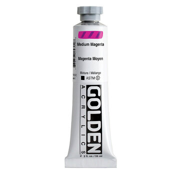 Golden Golden Heavy Body Acrylverf 60ml tube Serie 6 medium magenta