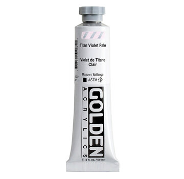 Golden Golden Heavy Body Acrylverf 60ml tube Serie 1 titan violet pale