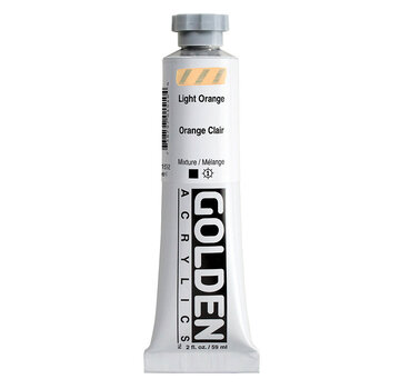 Golden Golden Heavy Body Acrylverf 60ml tube Serie 4 light orange