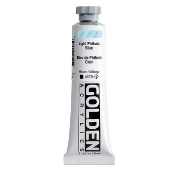Golden Golden Heavy Body Acrylverf 60ml tube Serie 1 light phthalo blue