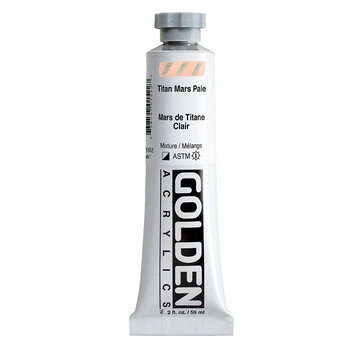 Golden Golden Heavy Body Acrylverf 60ml tube Serie 1 titan mars pale