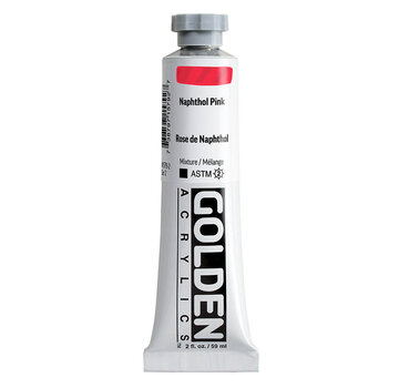 Golden Golden Heavy Body Acrylverf 60ml tube Serie 2 naphthol pink