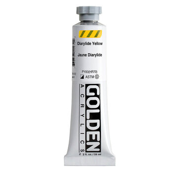 Golden Golden Heavy Body Acrylverf 60ml tube Serie 6 diarylide yellow
