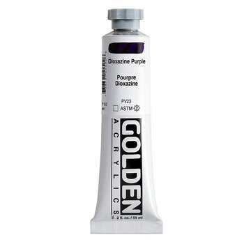 Golden Golden Heavy Body Acrylverf 60ml tube Serie 6 dioxazine purple