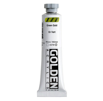 Golden Golden Heavy Body Acrylverf 60ml tube Serie 7 green gold