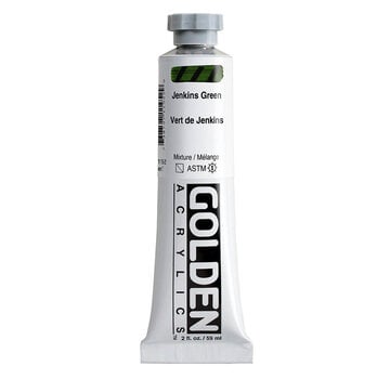 Golden Golden Heavy Body Acrylverf 60ml tube Serie 7 jenkins green