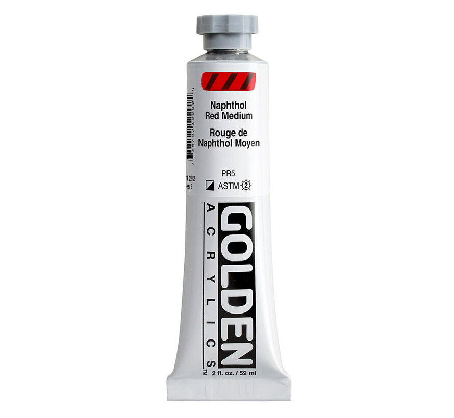 Golden Heavy Body Acrylverf 60ml tube Serie 5 naphthol red medium