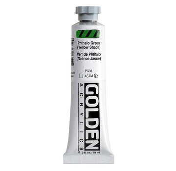 Golden Golden Heavy Body Acrylverf 60ml tube Serie 4 phthalo green/yellow shade