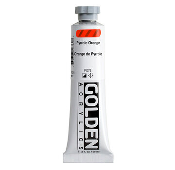 Golden Golden Heavy Body Acrylverf 60ml tube Serie 8 pyrrole orange
