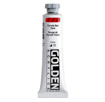 Golden Golden Heavy Body Acrylverf 60ml tube Serie 8 pyrrole red dark