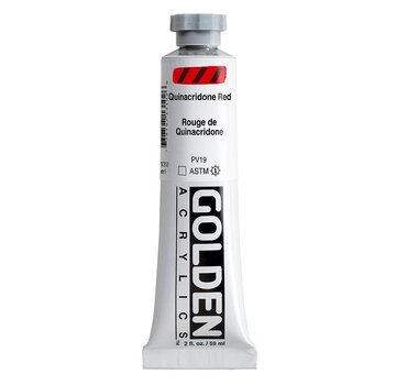 Golden Golden Heavy Body Acrylverf 60ml tube Serie 6 quinacridone red