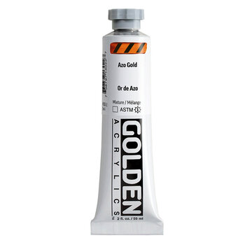 Golden Golden Heavy Body Acrylverf 60ml tube Serie 4 azo gold
