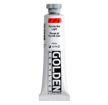 Golden Golden Heavy Body Acrylverf 60ml tube Serie 8 pyrrole red light