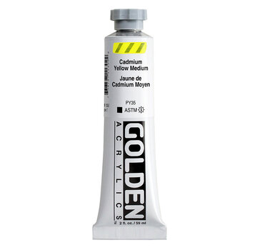 Golden Golden Heavy Body Acrylverf 60ml tube Serie 7 cadmium yellow medium