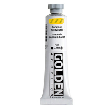 Golden Golden Heavy Body Acrylverf 60ml tube Serie 7 cadmium yellow dark