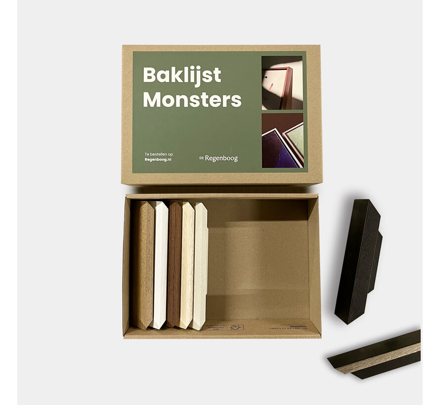 Baklijst monsterset