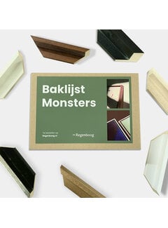 Regenboog huismerk Baklijst monsterset