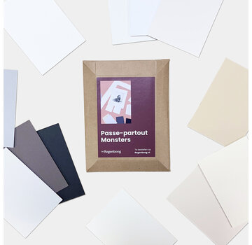 Regenboog huismerk Passe-partout monsterset