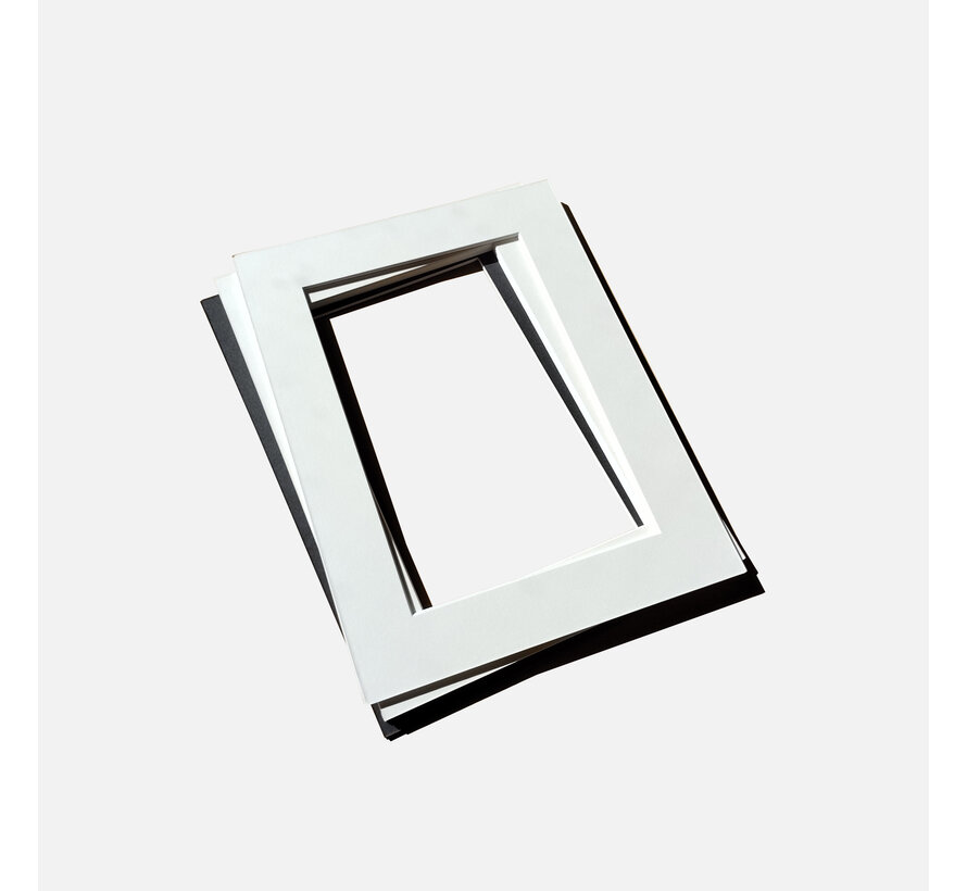 Passe-partouts met gemengde kleuren 5 x 30x40