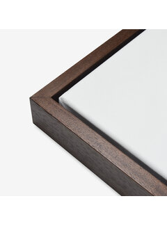 Regenboog huismerk Baklijst 3D donker walnoot