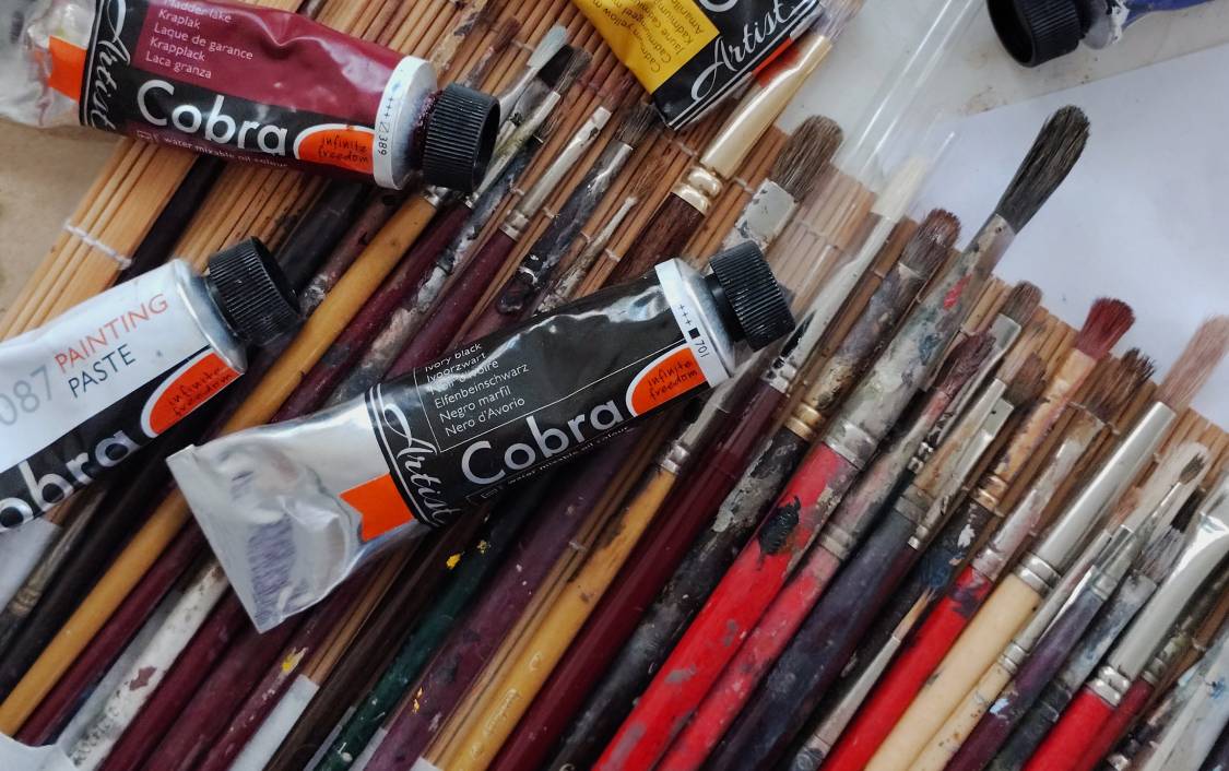 Cobra olieverf actie