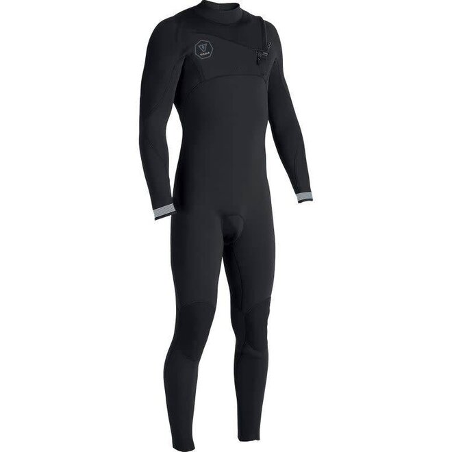 Vissla 7 Seas 5/4 Heren Wetsuit Black Fade