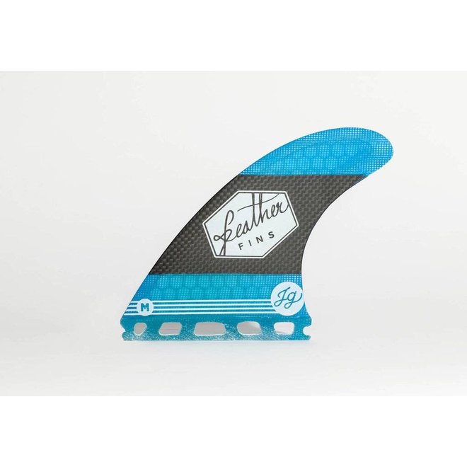 Feather Fins Single Tab Signatures Jonathan Gonzalez Thruster Fins Blue