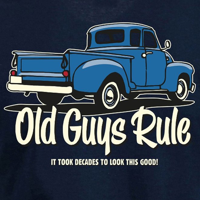 Old Guys Rule Men's It Took Decades Tee