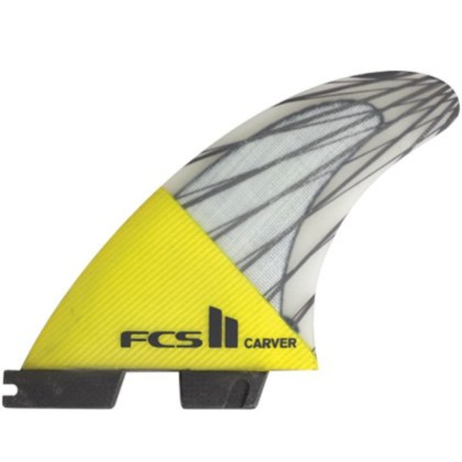 FCS II Carver PC Carbon Yellow Thruster Fins