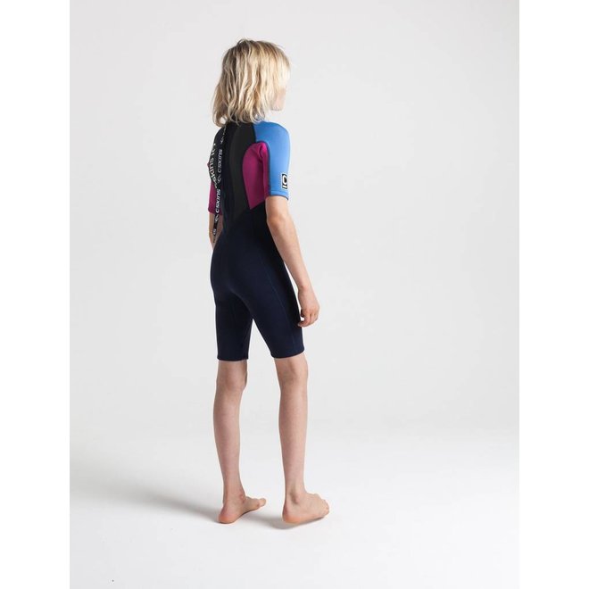 C-Skins Element 3/2 Kids Wetsuit Shorty Magenta