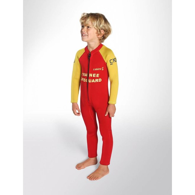 C-Skins 3/2 Kids Wetsuit Red Trainee