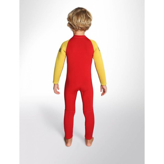 C-Skins 3/2 Kids Wetsuit Red Trainee