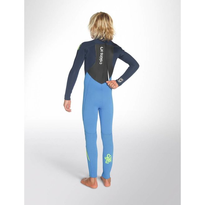 C-Skins Legend 5/4/3 Children's Wetsuit Cyan / Blue / Lime