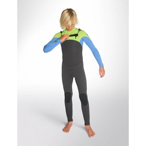 C-Skins C-Skins Legend 5/4/3 Kinder Gunmetal/Lime/Cyan Winter Wetsuit C-Skins C-Skins Legend 5/4/3 Kinder Gunmetal/Lime/Cyan Winter Wetsuit