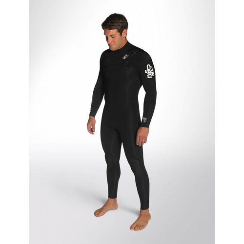 C-Skins C-skins ReWired 3/2 Heren Black Wetsuit C-Skins C-skins ReWired 3/2 Heren Black Wetsuit