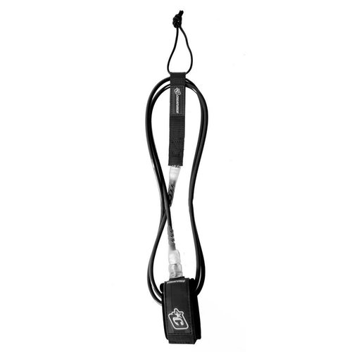 Creatures of Leisure Creatures 8ft Pro Black Clear Ankle Leash Creatures of Leisure Creatures 8ft Pro Black Clear Ankle Leash