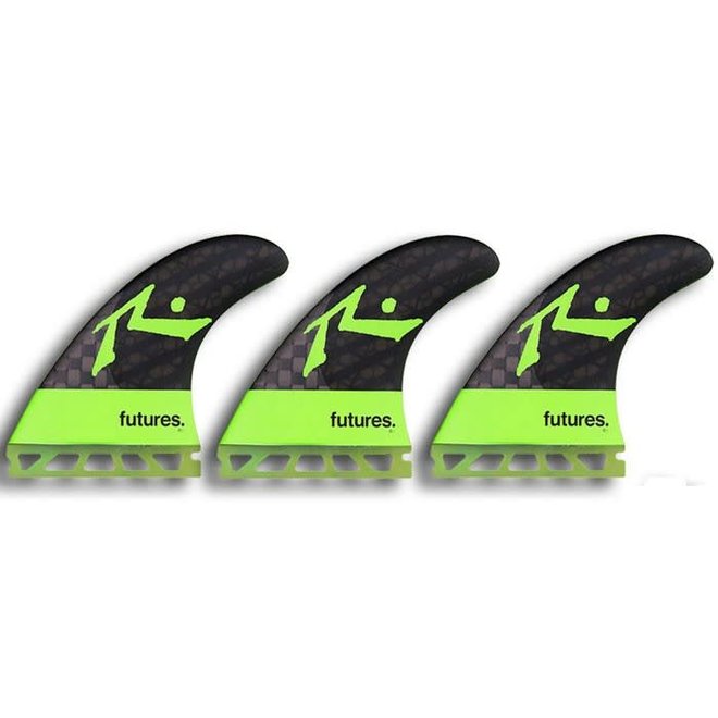 Futures R1 Blackstix Rusty Green Thruster Fins