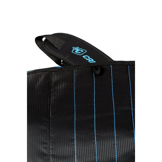 Creatures Shortboard Day Use Boardbag Charcoal/Cyan